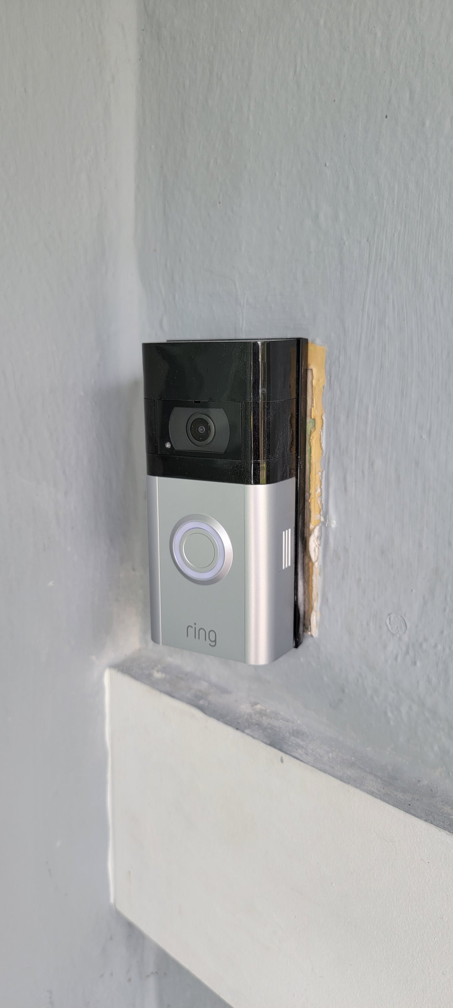 Instalación de timbre inteligente