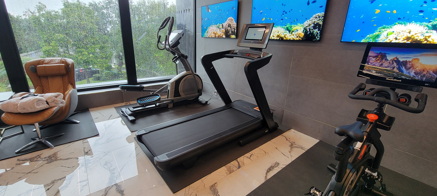 Montaje de gimnasio en casa
