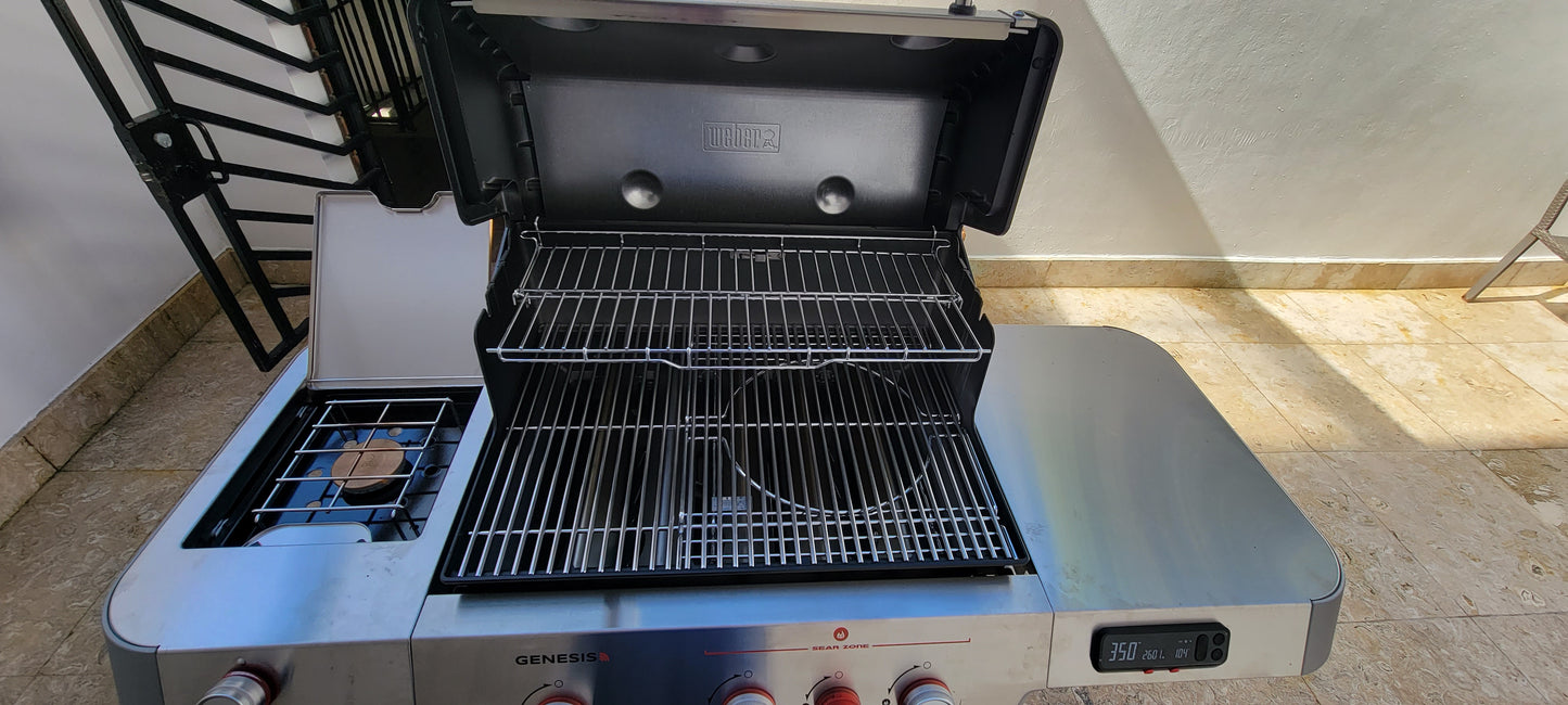Grill or Barbeque Assembly