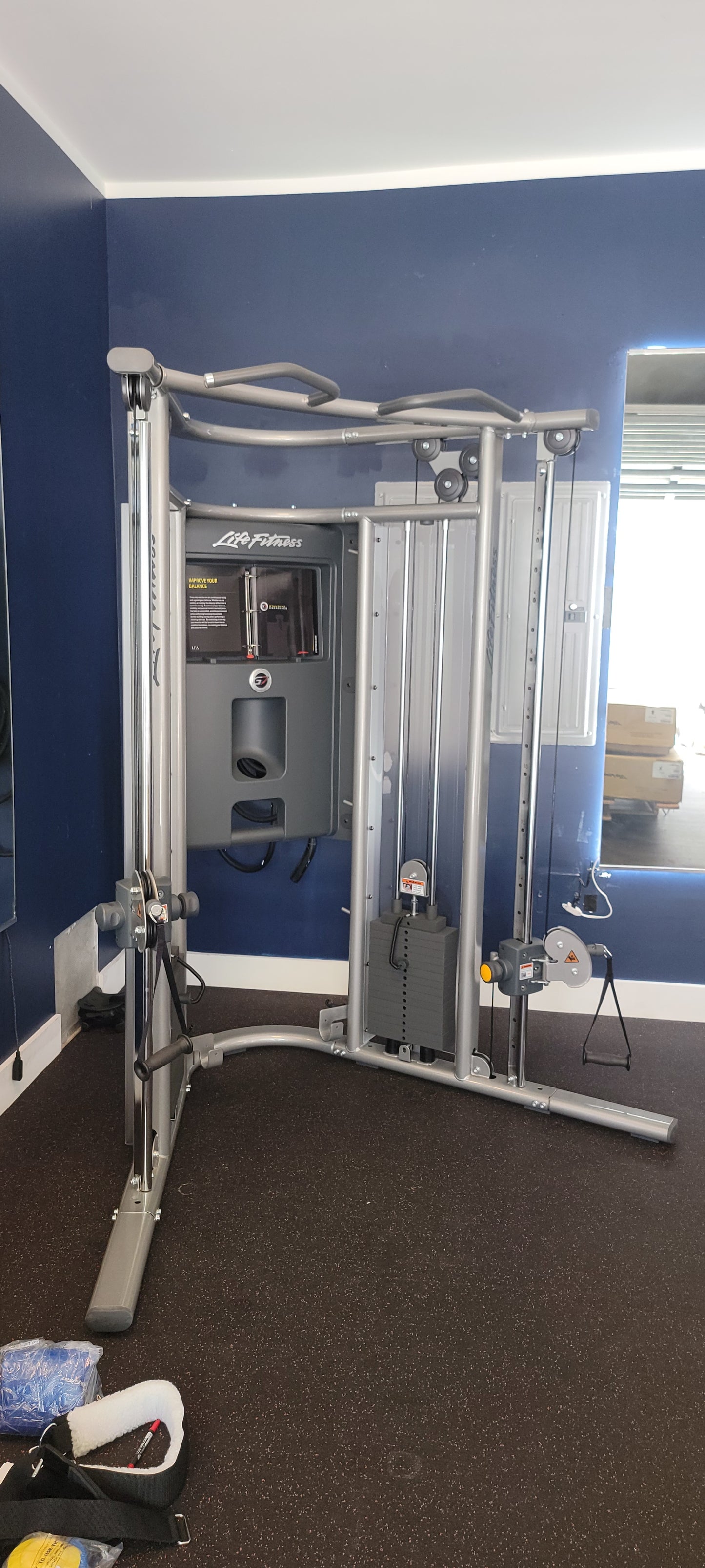 Montaje de gimnasio en casa