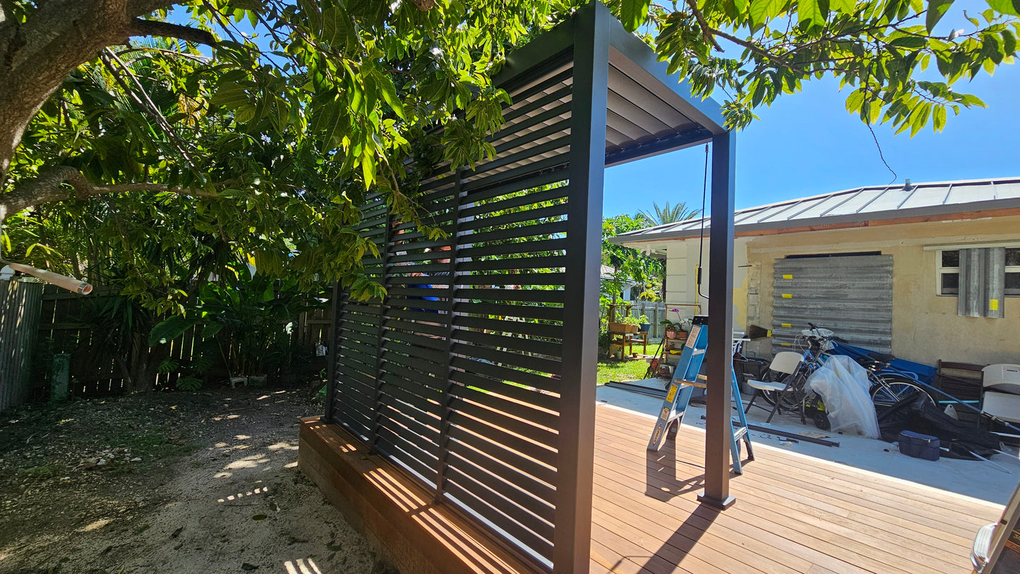 Montaje de pérgola
