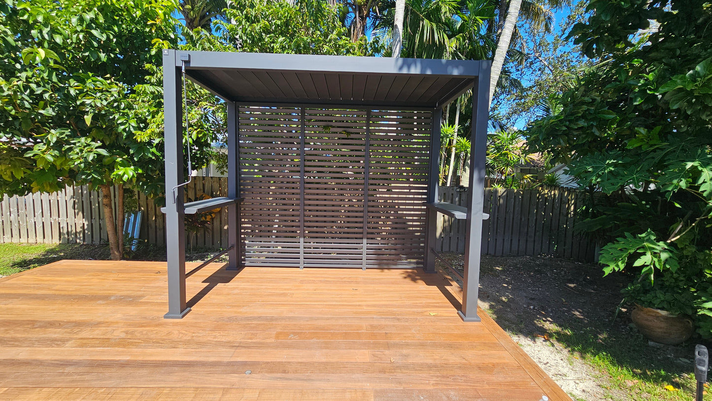 Montaje de pérgola
