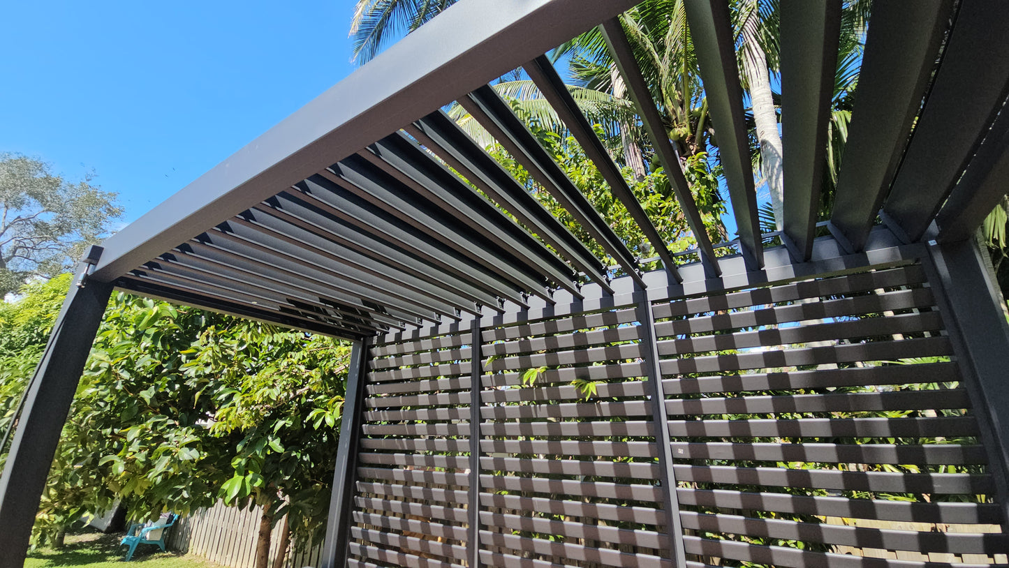 Montaje de pérgola