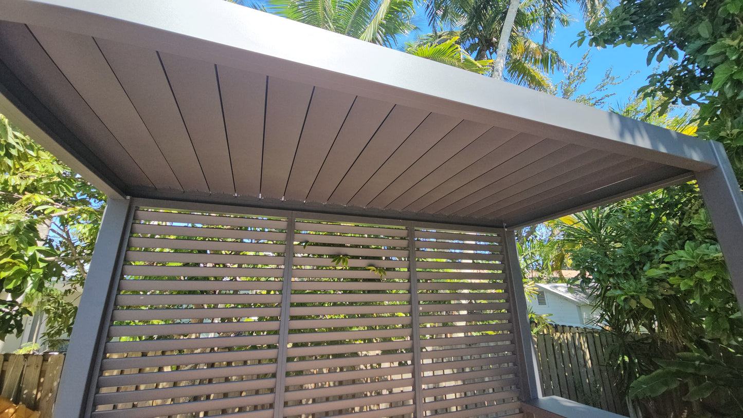 Montaje de pérgola