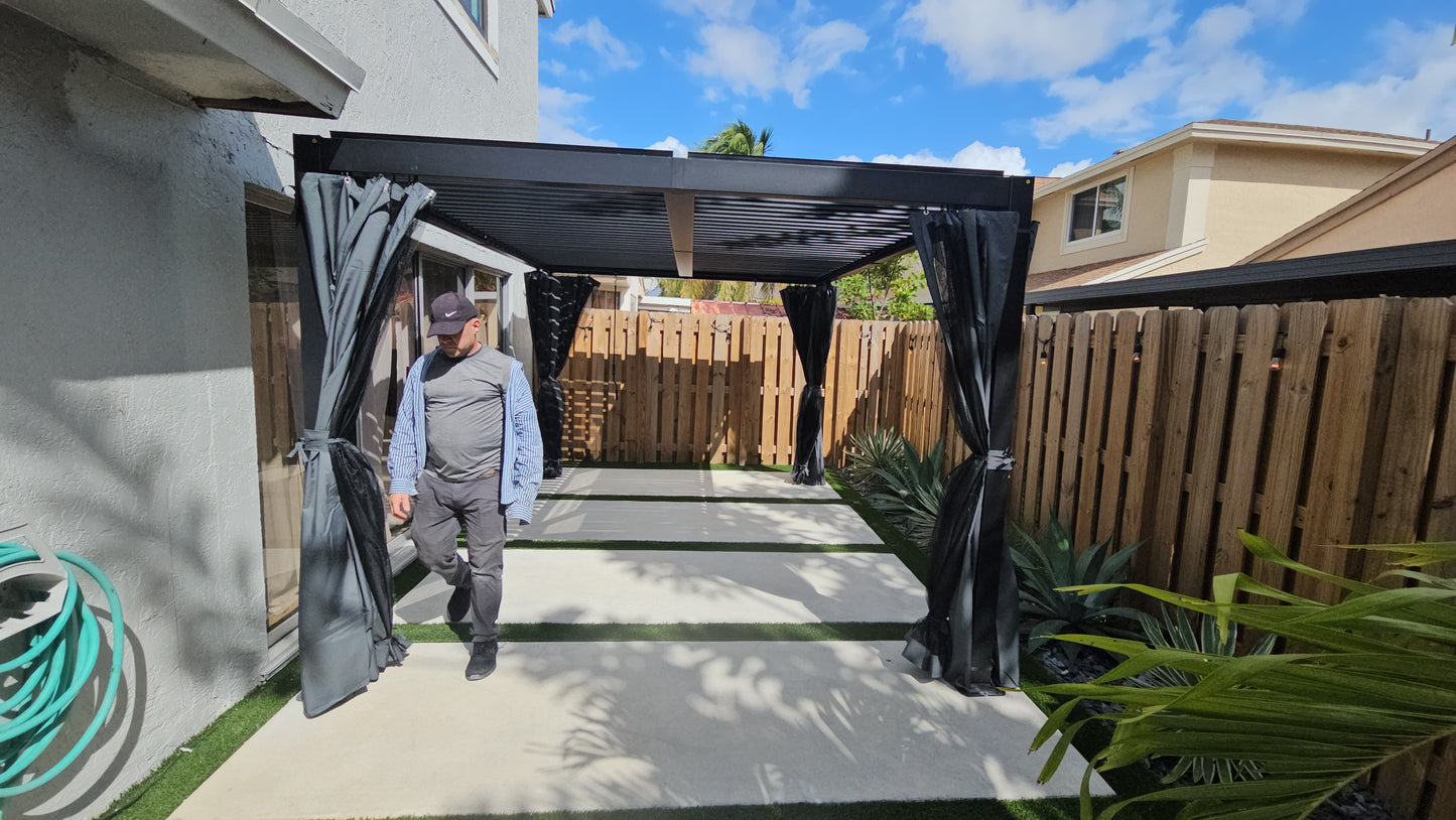 Montaje de pérgola