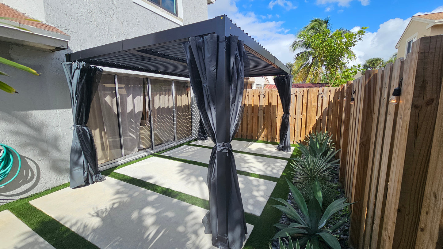 Montaje de pérgola