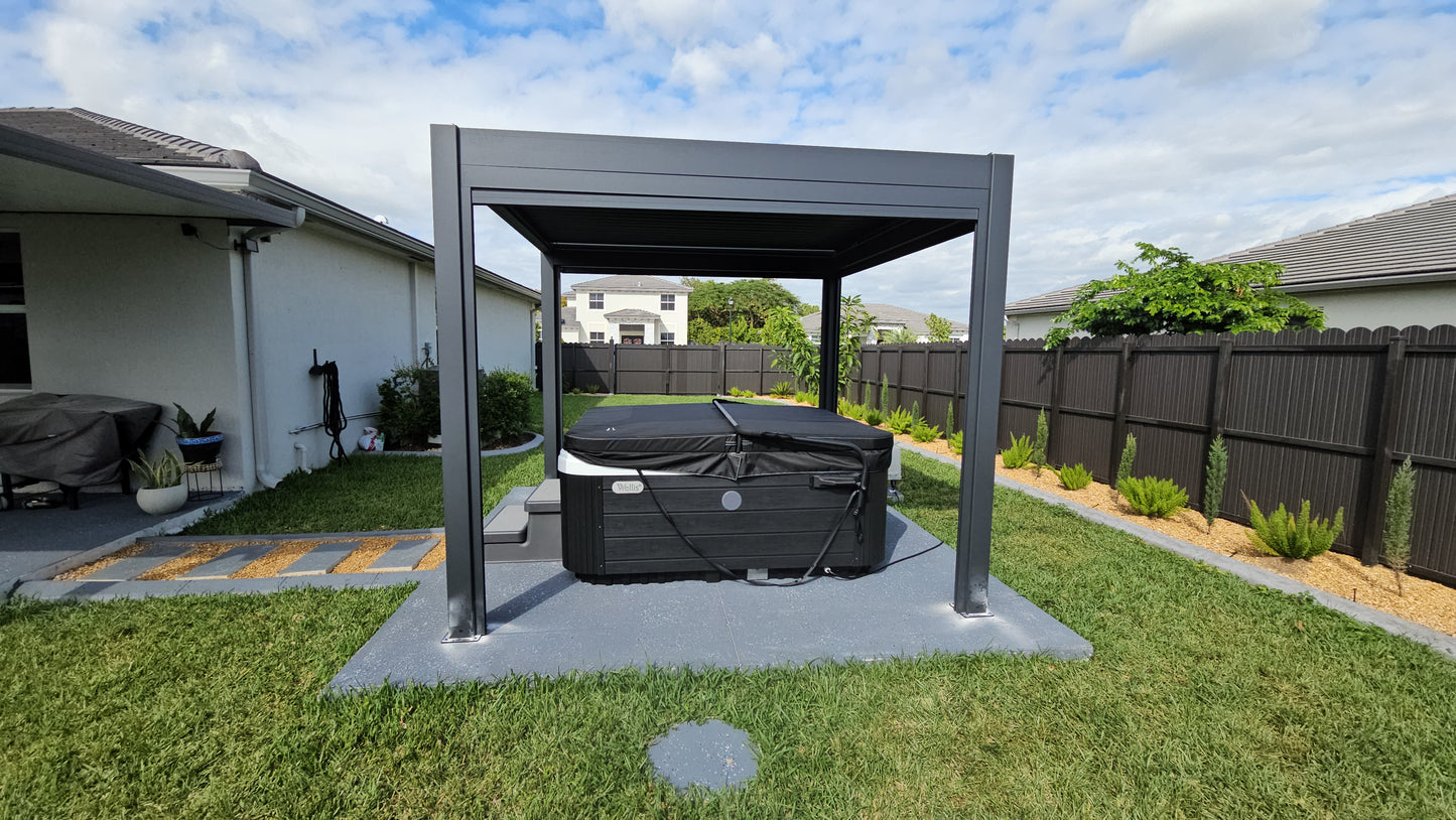 Montaje de pérgola