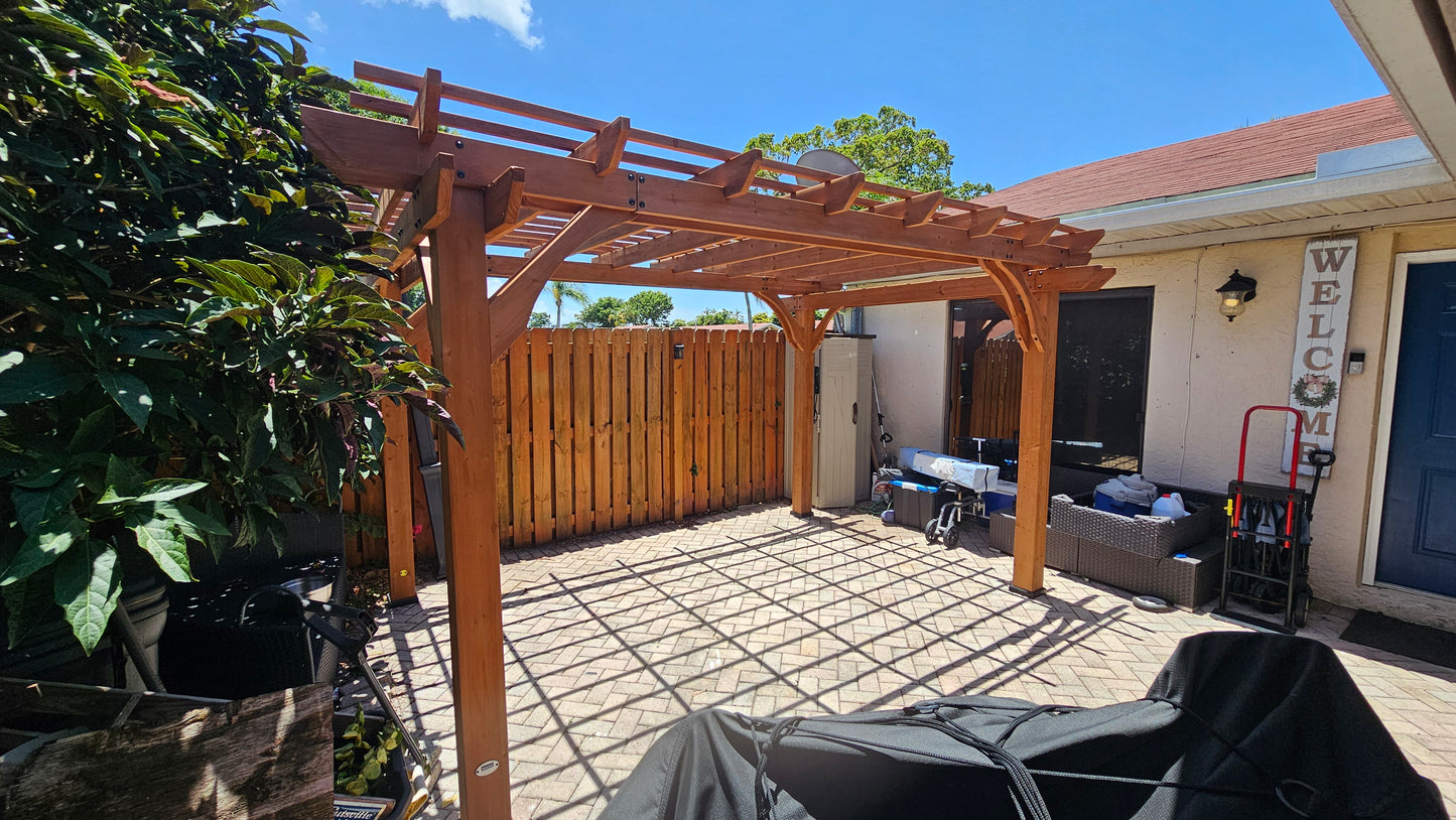 Montaje de pérgola
