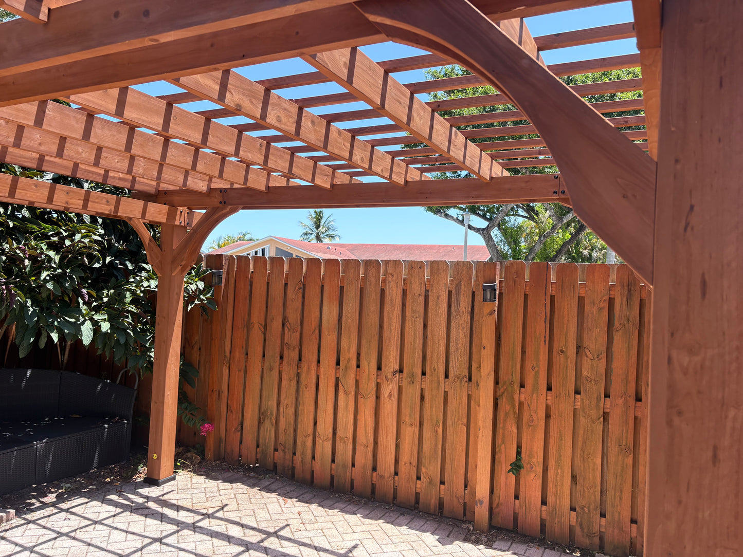 Montaje de pérgola