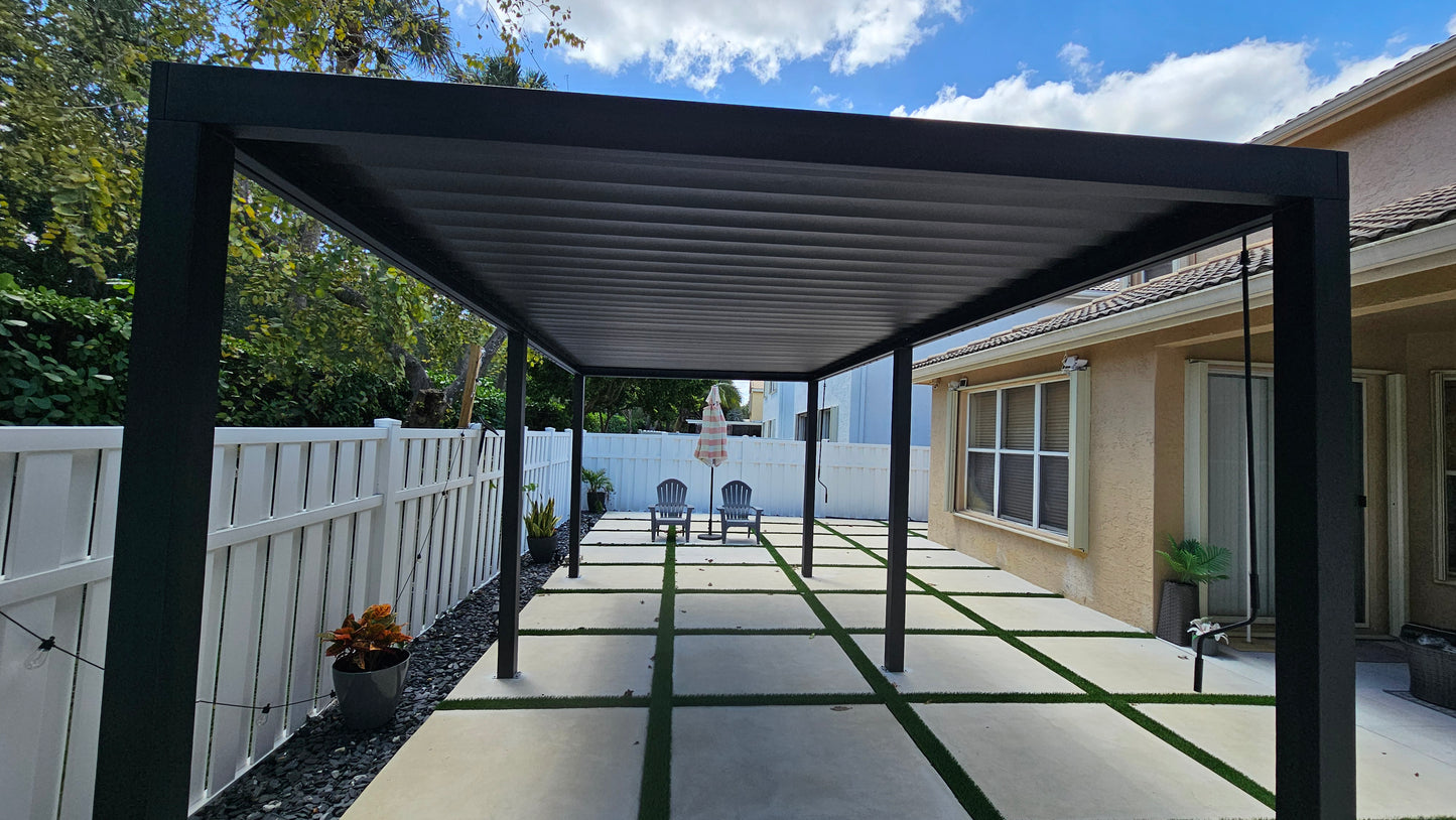 Montaje de pérgola