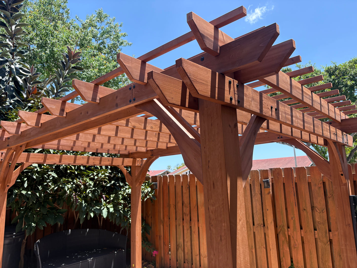Montaje de pérgola