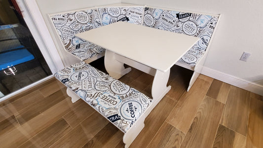Breakfast Nook Table Set Assembly