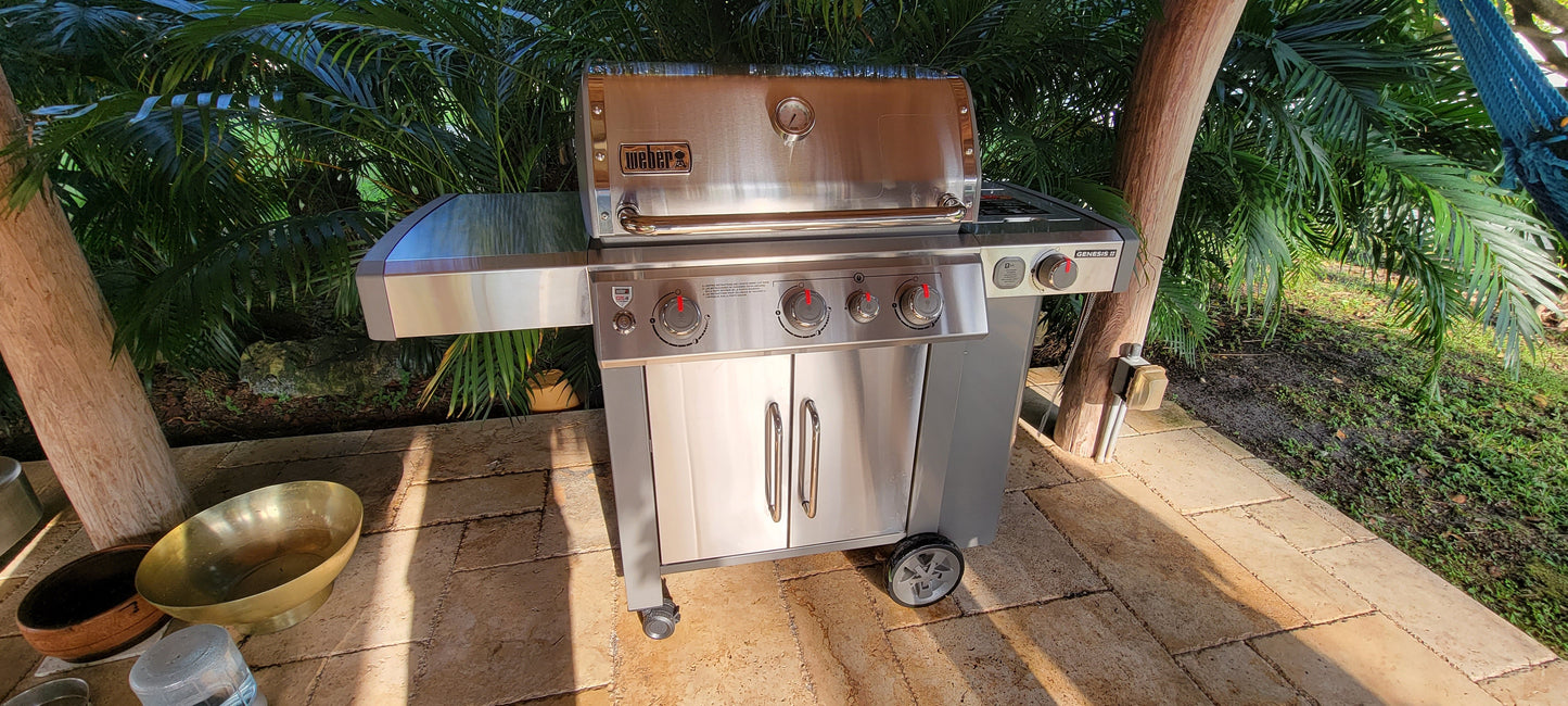 Grill or Barbeque Assembly