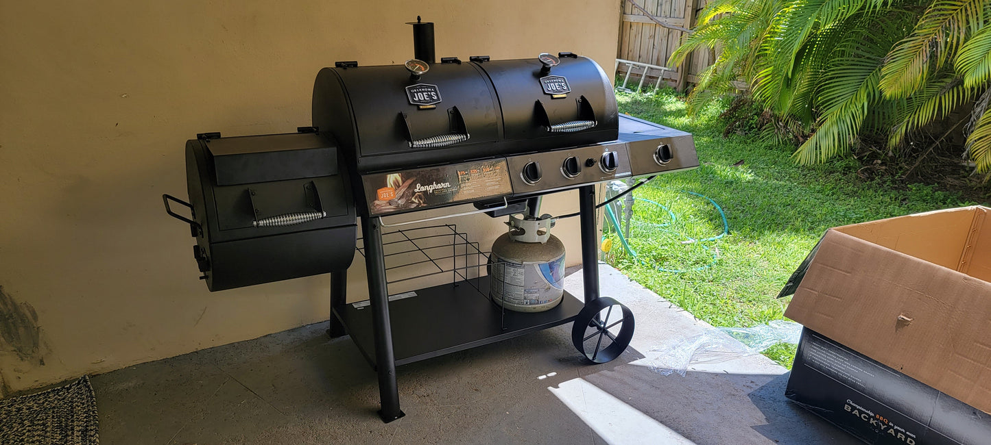 Grill or Barbeque Assembly