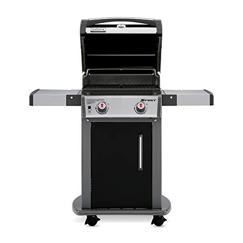 Weber Spirit E-210 Gas Grill | Liquid Propane, 2-Burner | Black