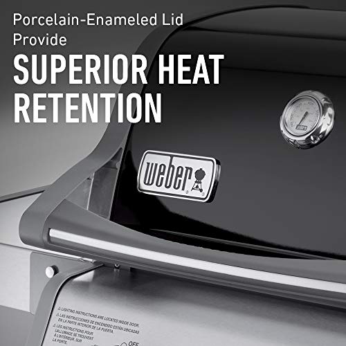 Weber Spirit E-210 Gas Grill | Liquid Propane, 2-Burner | Black