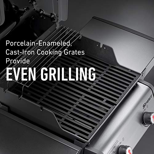 Weber Spirit E-210 Gas Grill | Liquid Propane, 2-Burner | Black