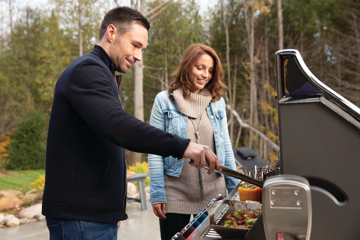 Napoleon PRO665RSIBPSS-3 Prestige PRO 665 RSIB Propane Gas Grill, sq.in. + Infrared Side and Rear Burners, Stainless Steel