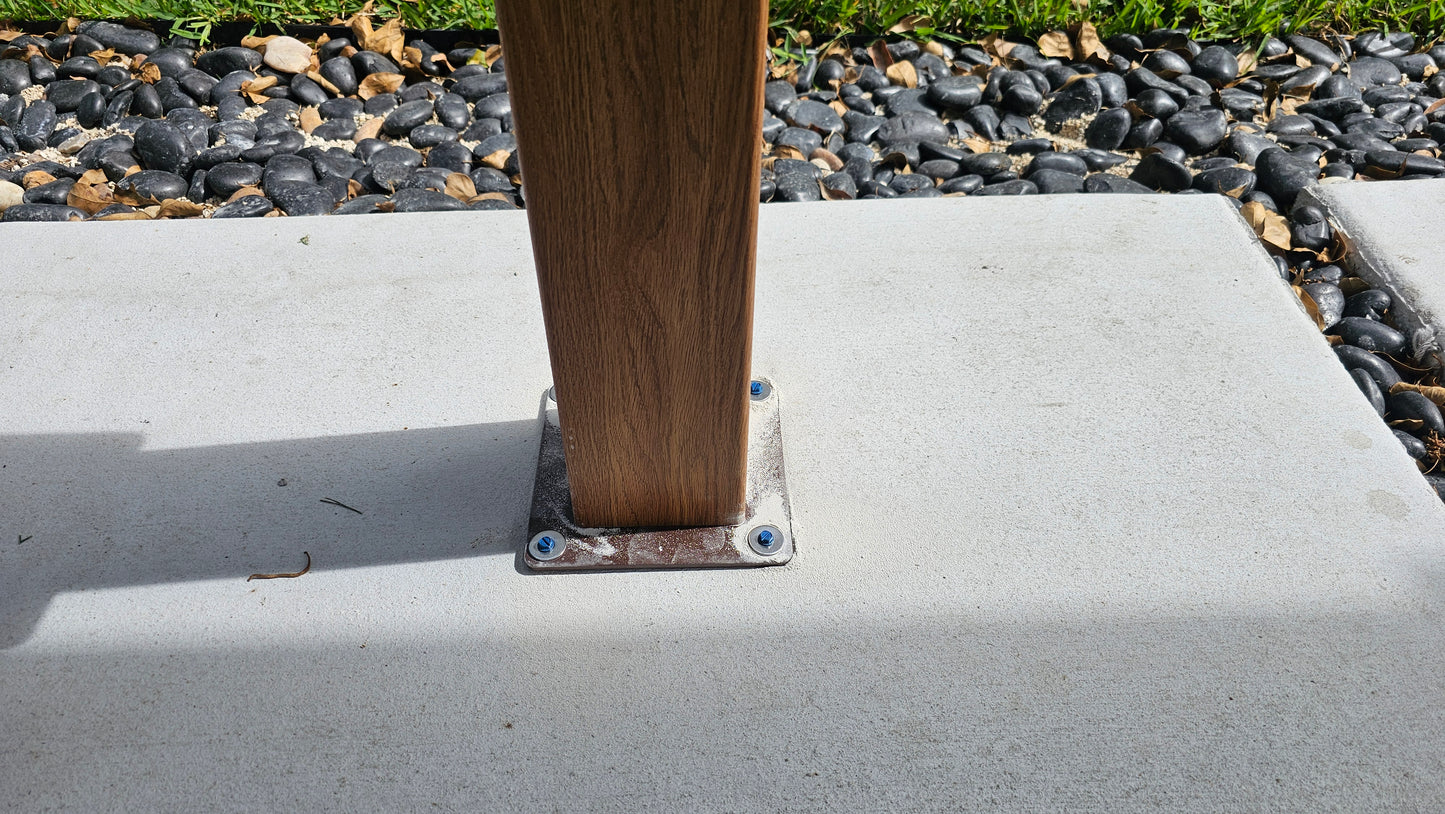 Montaje de pérgola