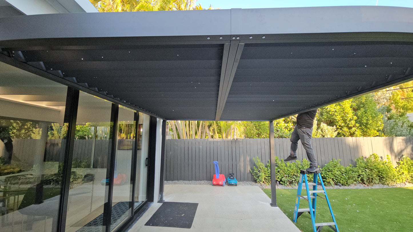 Montaje de pérgola