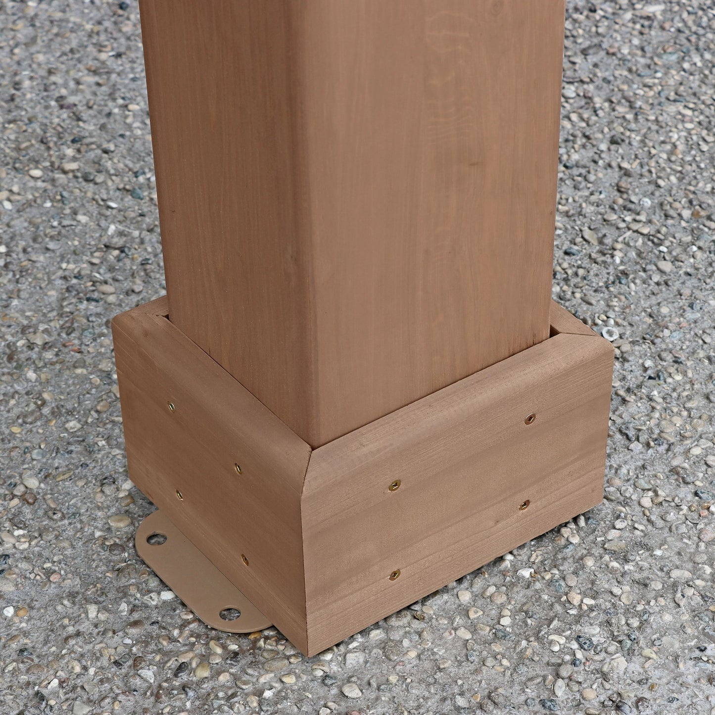 12x14 Wood Gazebo with Aluminum Roof