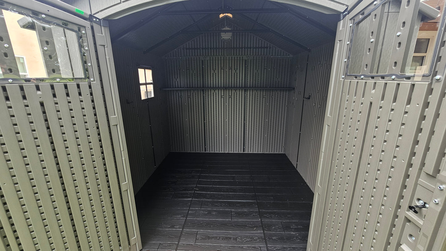 Montaje de cobertizo