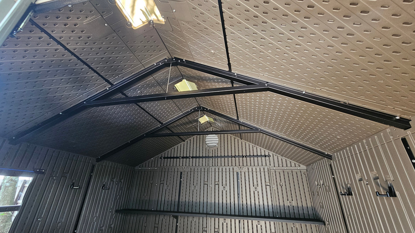 Montaje de cobertizo