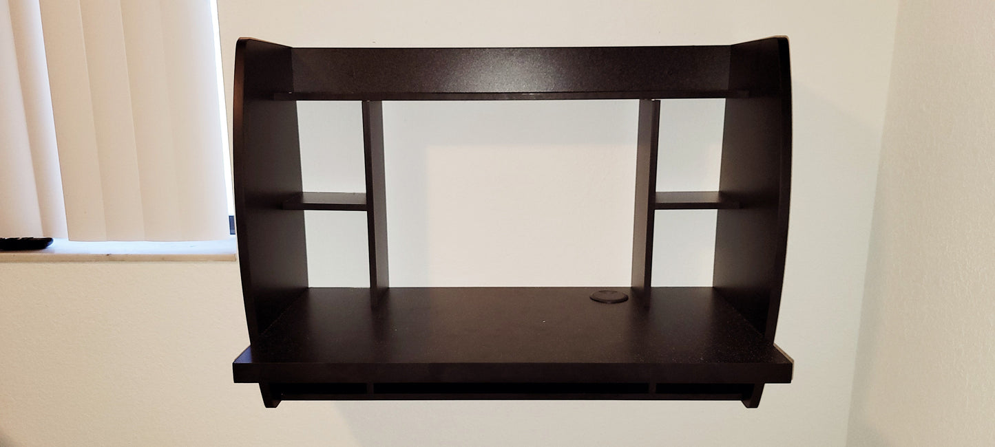 Floating Desk Assembly and Mounting on Wall